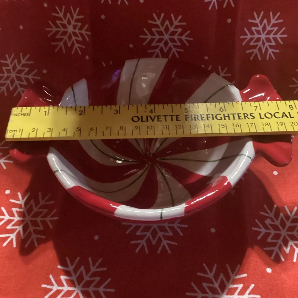 Sleigh Bell Bistro Holiday Candy Dish